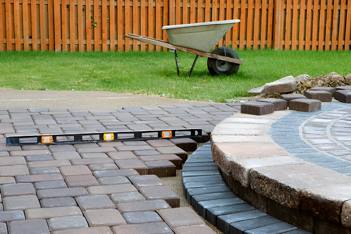 Paving in Progress